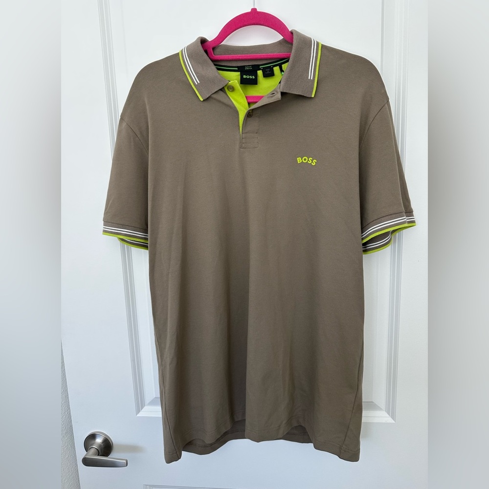 Hugo Boss Collar Shirt- Slim Fit Stretch